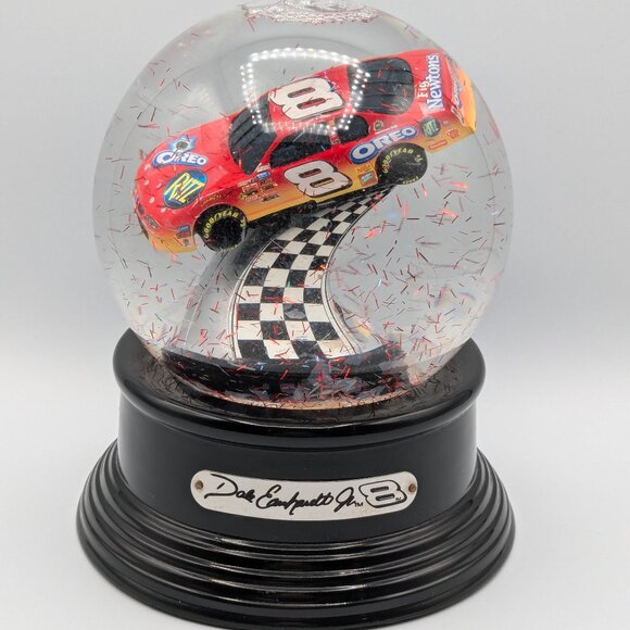 NASCAR Dale Earnhardt Jr. #8 Snow Globe - 2003 Busch Series Win - Picture 1 of 8